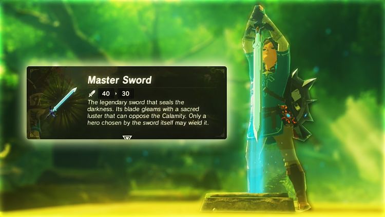 in breath of the wild master mod how many hearts do you need to get the master sword