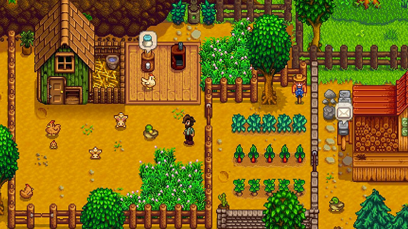 Stardew Valley is one of those video games that you can play to relax