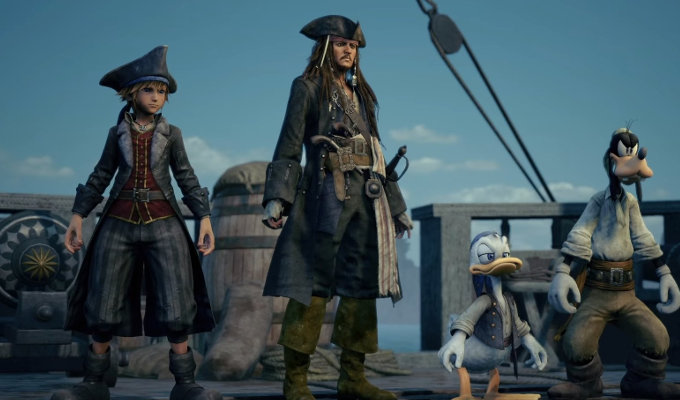 Piratas del Caribe en Kingdom Hearts III [E3 2018]