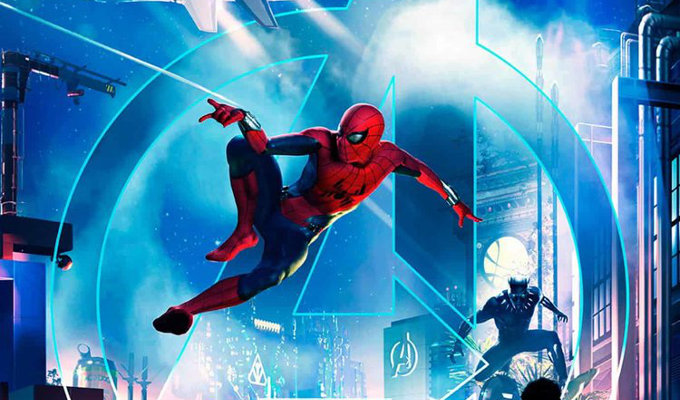Spider-Man, Doctor Strange y The Avengers en Marvel Land de Disneylandia