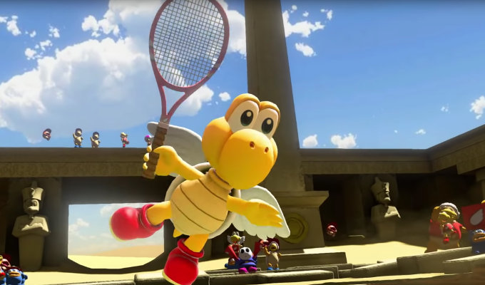 Koopa Paratroopa se unirá a Mario Tennis Aces