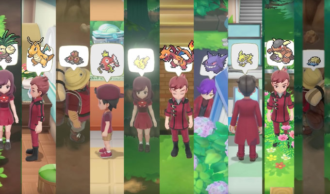 Se revelan los Entrenadores Maestros de Pokémon Let's Go Pikachu! y Eevee!