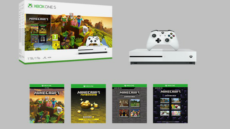 Xbox one S minecraft