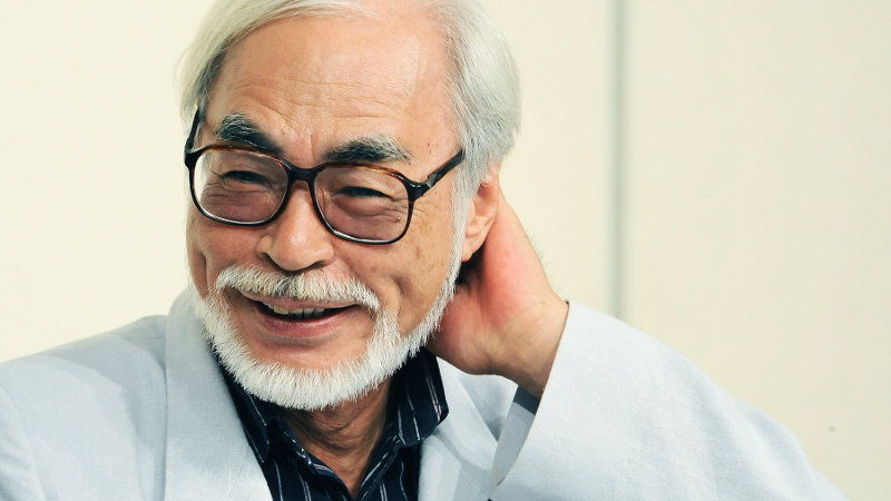 Así es como trabaja Hayao Miyazaki