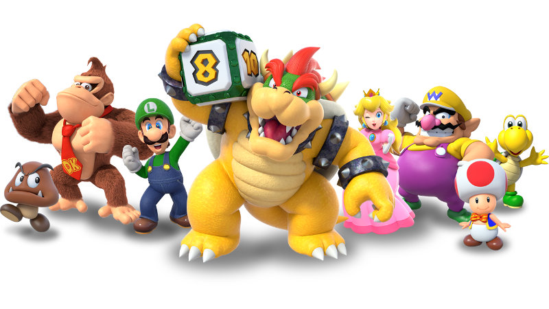 Nintendo anuncia paquete de Super Mario Party + Controles