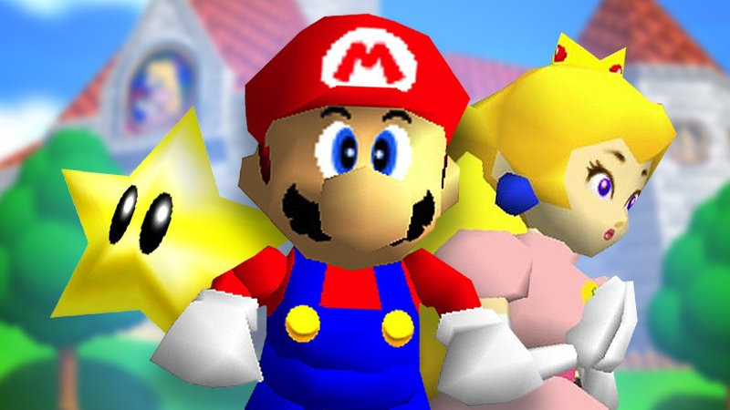 Juega Super Mario Bros.... ¡en Super Mario 64!
