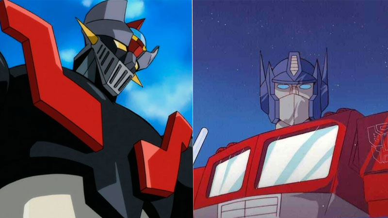 Mazinger Z vs Transformers