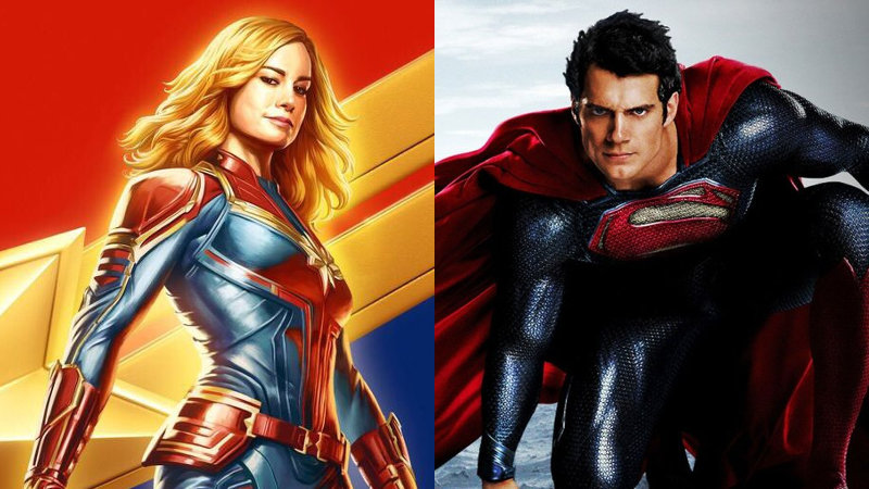 ¿Quién ganaría entre Capitana Marvel y Superman?
