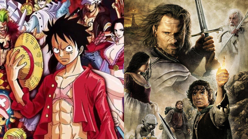Otakus vs. Tolkiendilis: One Piece acaba de superar a El Señor de los Anillos