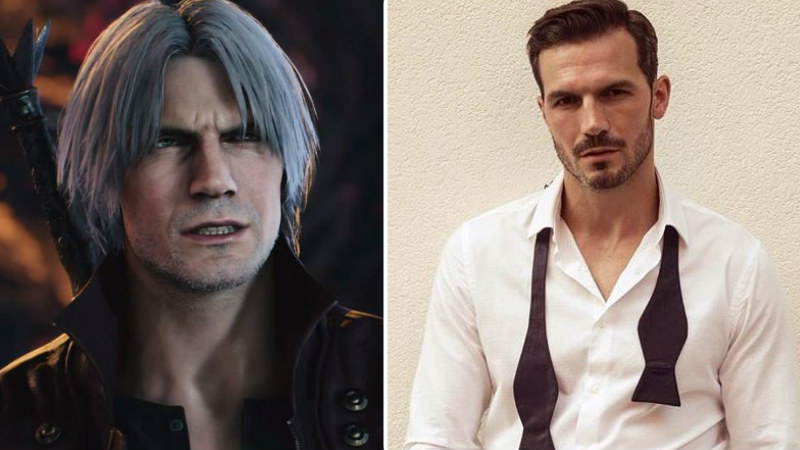 Devil May Cry 5 Personajes Vs Actores Reales