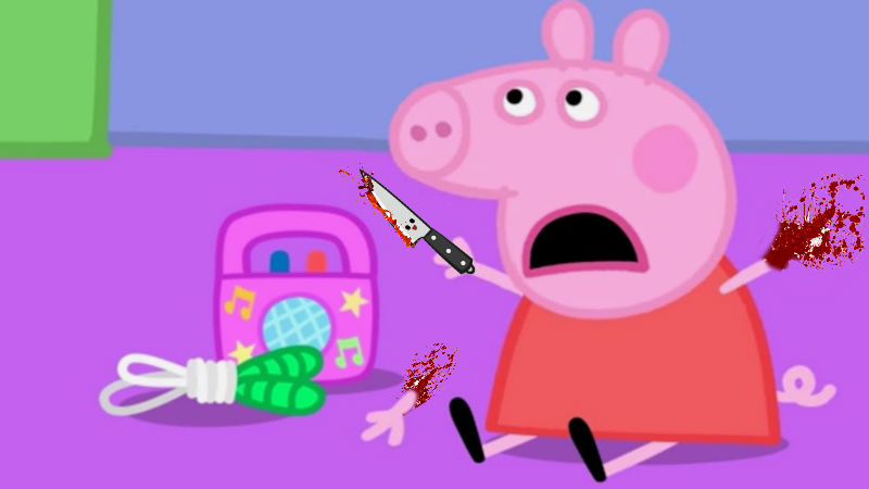 Peppa Pig Peliculas Terror