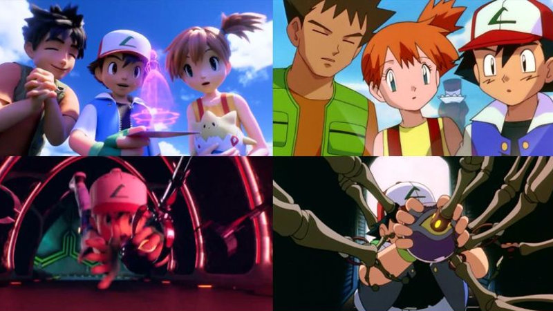 Pokémon: Comparan la película CG con el anime