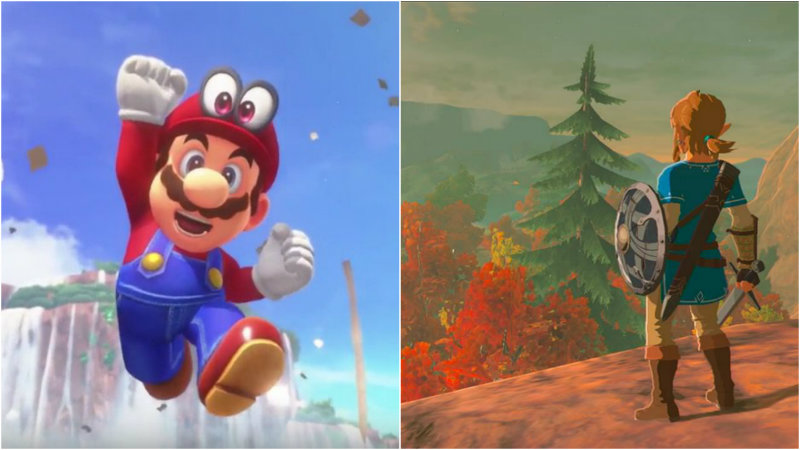 Super Mario Odyssey y The Legend of Zelda: Breath of the Wild podrán jugarse en VR