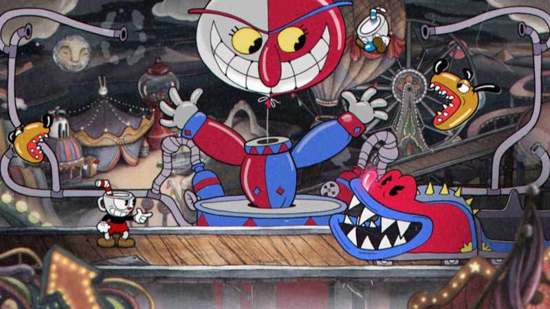 Cuphead is the king of video games that seem for children but are very difficult