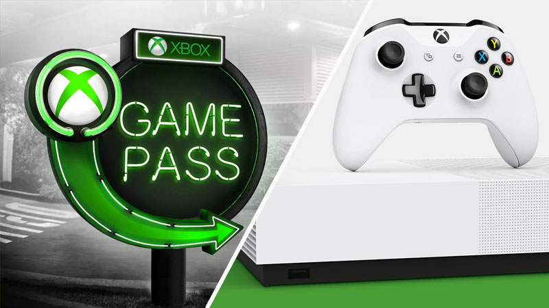 Xbox Game Pass Ultimate y Xbox One S All Digital Edition