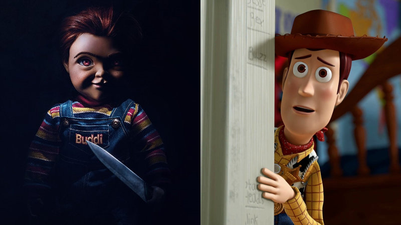 Para promocionar la nueva película de Chucky, mataron a Woody de Toy Story