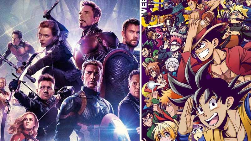 ¿Podría el anime aprender algo de Marvel o DC?