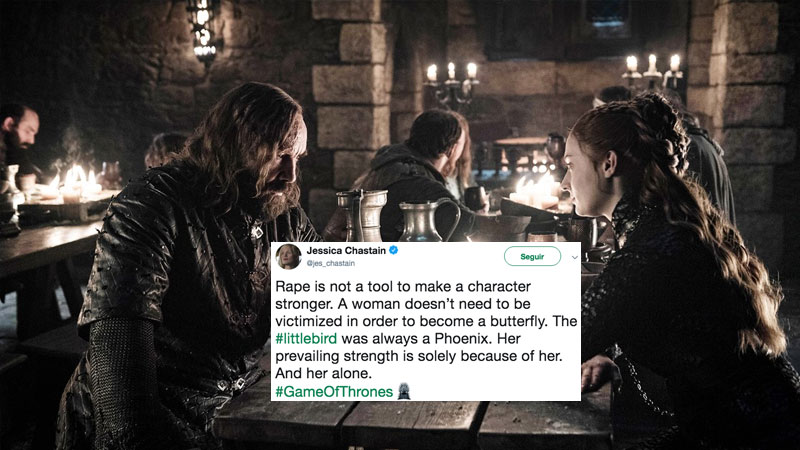 La plática entre Sansa y Clegane en Game of Thrones causó mucha controversia