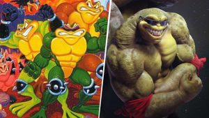 El creador de God of War hizo un diseño de Battletoads