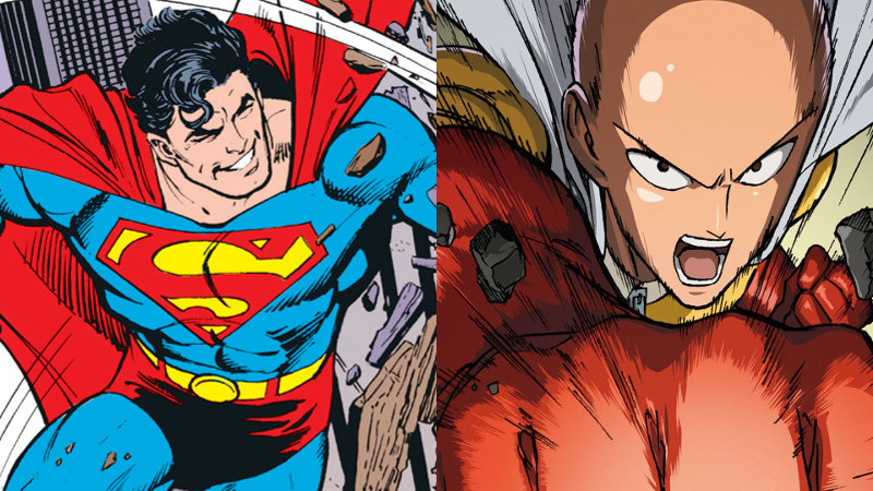 Tras tanta sátira, One-Punch Man al fin llega a los cómics de Superman