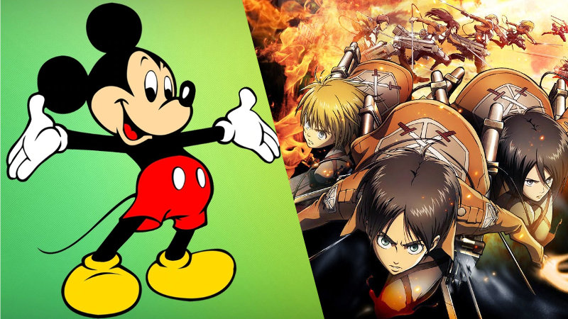Creador de Attack on Titan rinde tributo a Mickey Mouse