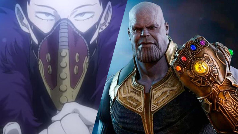 Comparan a Overhaul de My Hero Academia con Thanos de Marvel
