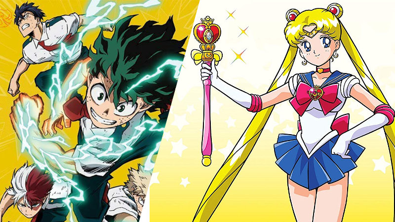 Cuando My Hero Academia se cruza con Sailor Moon