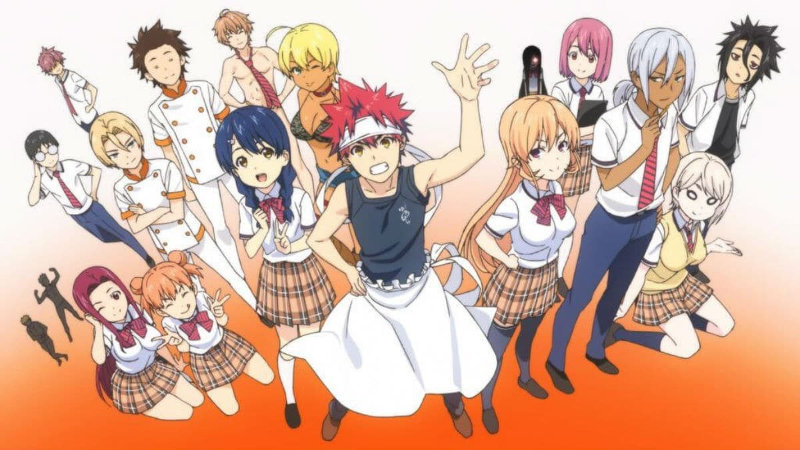 Food Wars Shokugeki No Soma  Jiraiya y naruto, Personajes de anime,  Artistas