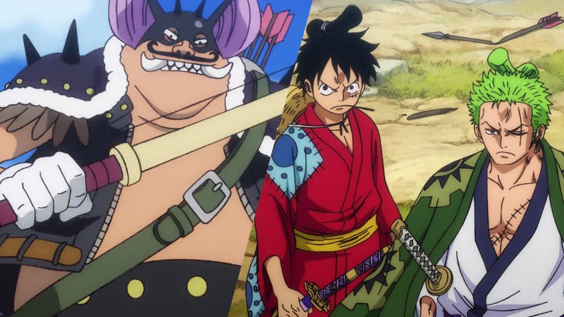 Batman vs. Luffy y Zoro en el anime de One Piece