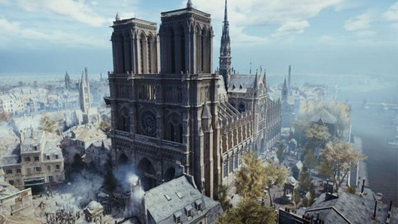 Ubisoft presenta recorrido VR en Notre-Dame