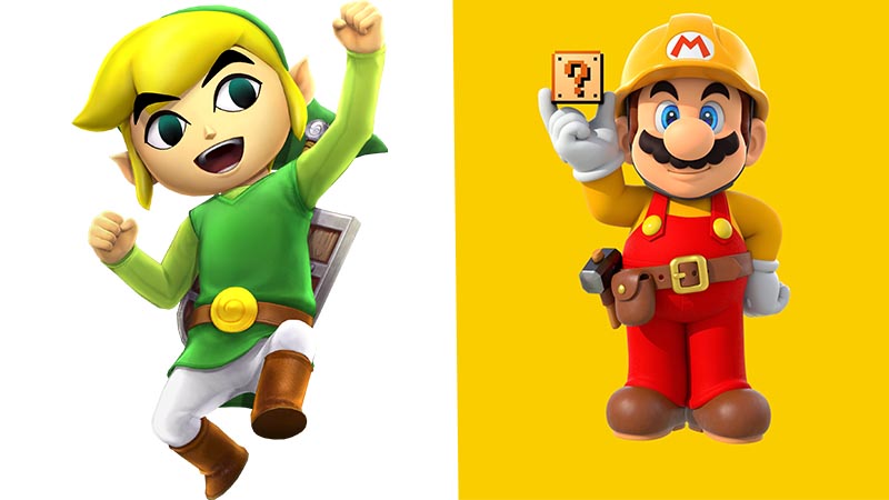 Link llega a Super Mario Maker 2