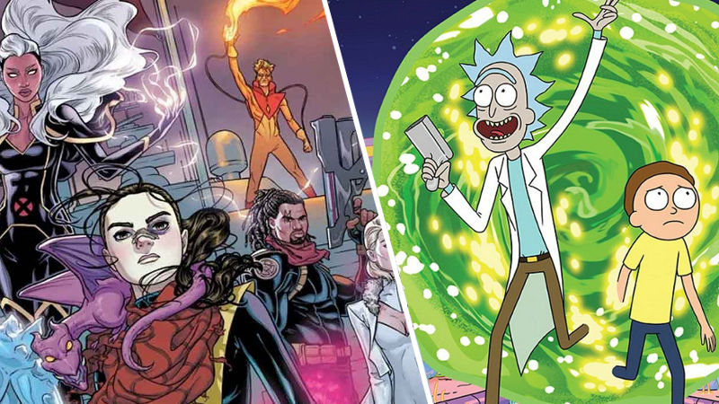 Rick y Morty existe en el universo Marvel de los cómics