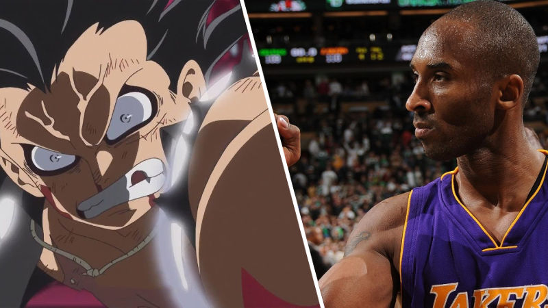 Fan rinde sentido homenaje a Kobe Bryant con One Piece