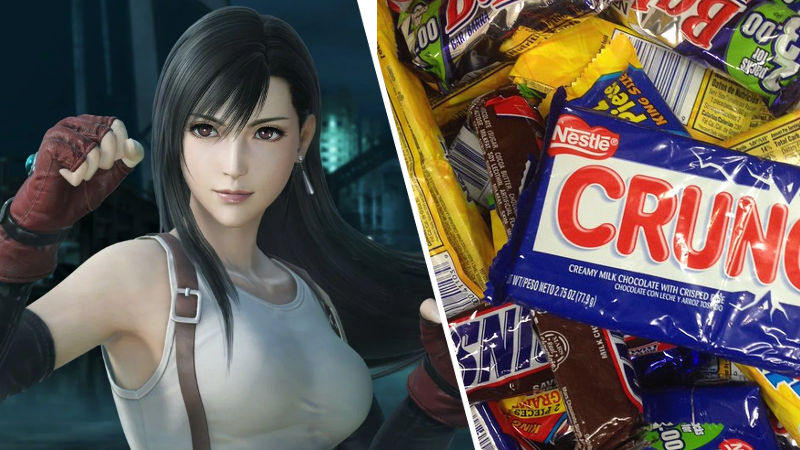 Come chocolates y consigue DLC de Final Fantasy VII Remake