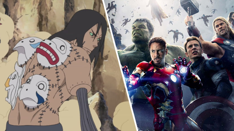 Naruto y Avengers se fusionan en un cosplay de bajo presupuesto