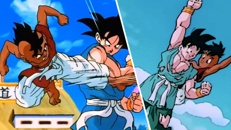Así se verían Goku y Uub de Dragon Ball peleando en la realidad