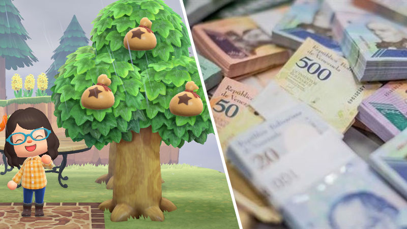 Animal Crossing: ¡La moneda venezolana y los bayas valían casi lo mismo!