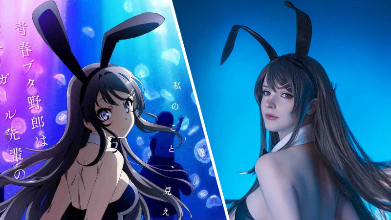Rascal Does Not Dream of Bunny Girl Senpai: Este cosplay de Mai Sakurajima es genial