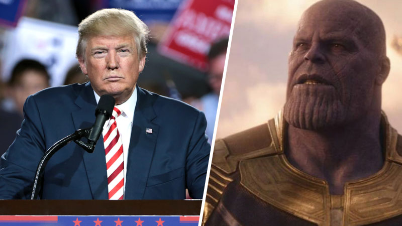 Donald Trump Thanos