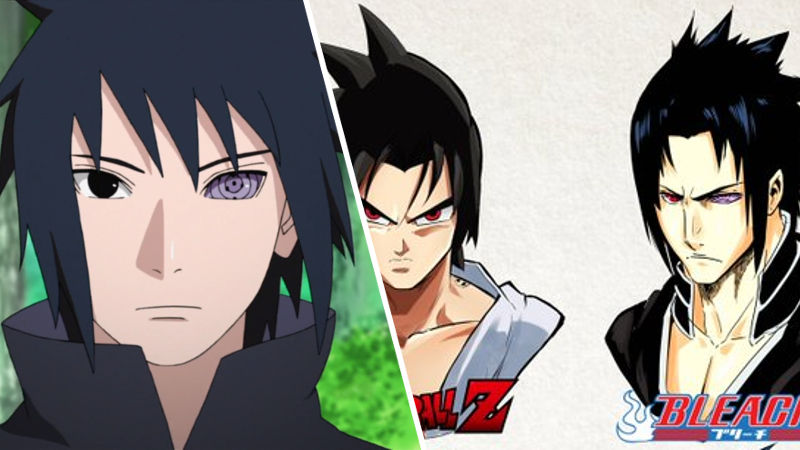 Así se ve Sasuke de Naruto Shippuden en Dragon Ball, Bleach y más anime