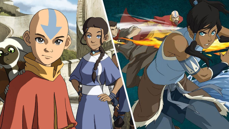 Cosplayer recrea cuatro personajes de Avatar: La leyenda de Aang y Korra
