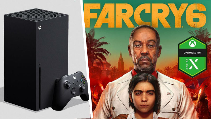 Caja de Far Cry 6 Con Xbox Series X