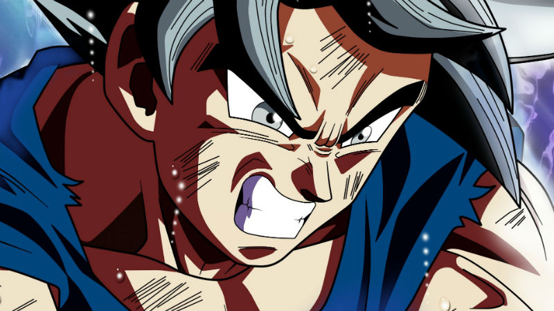 Goku enojado