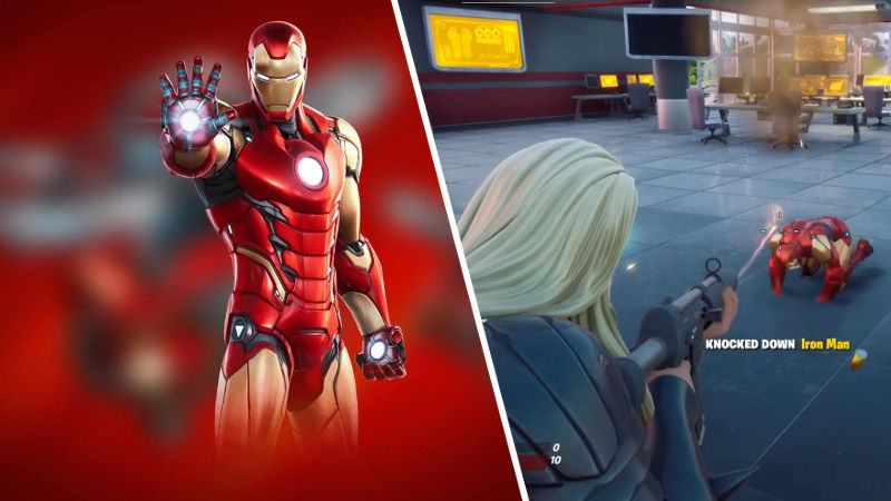 El laboratorio de Iron Man llegó a Fortnite y aquí lo puedes encontrar