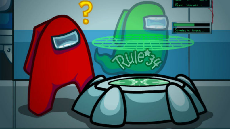 Gay among us rule 34