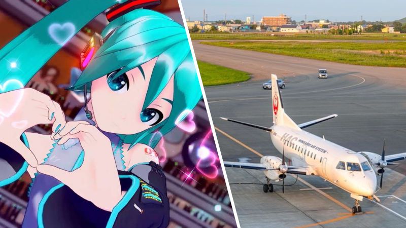 Un aeropuerto podría llamarse Hatsune Miku en Japón