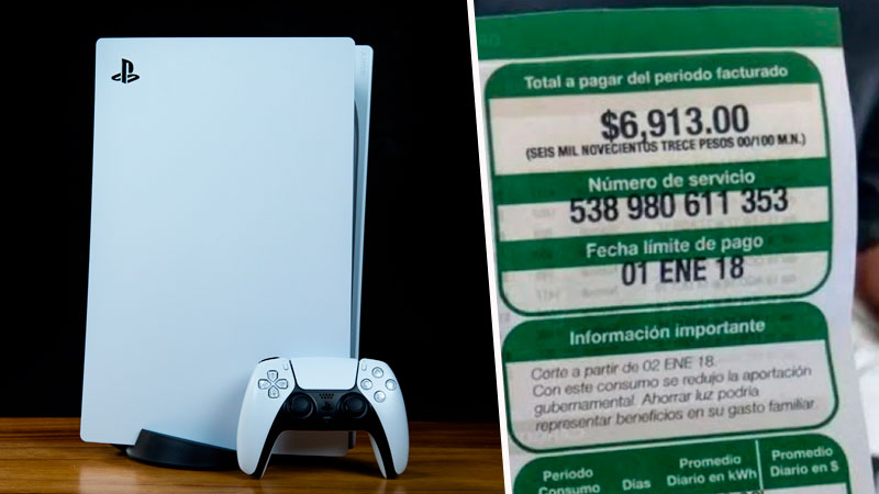 Subirá tu recibo de Esto es lo que consume un PS5 y Xbox Series X