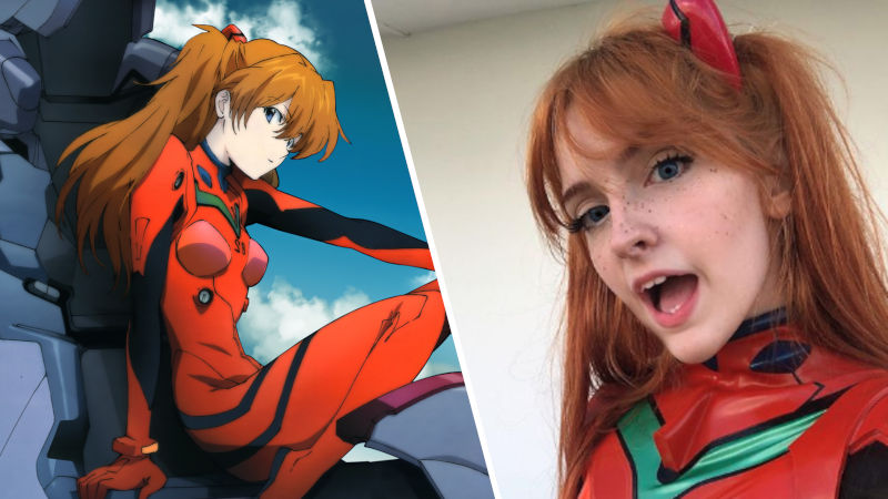 Evangelion: Asuka Langley consigue un nuevo cosplay