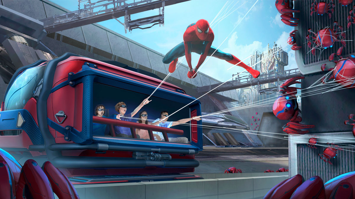 ALV: Atracción de Spider-Man en Disney ofrece microtransacciones de la vida  real