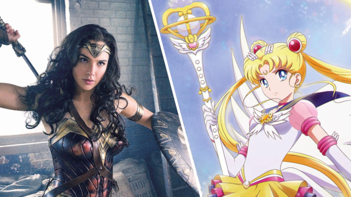 Wonder Woman y Sailor Moon reunidas en un cosplay
